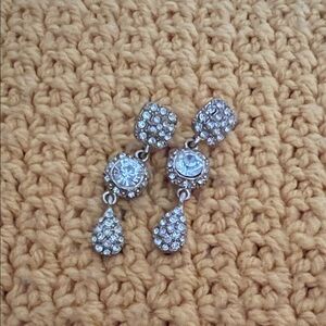 Elegant Silver Drop Earrings